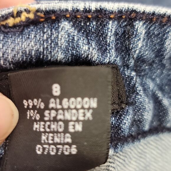 a.n.a. Cropped Classic Denim Pants. Size 8. EUC - Picture 5 of 7